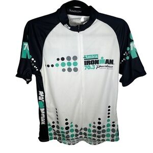 Sugoi PROVIDENCE RHODE ISLAND IRONMAN 70.3 Cycling Jersey & Shorts Women's Large